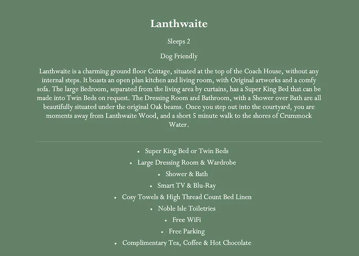 Scale Hill Apartment Loweswater